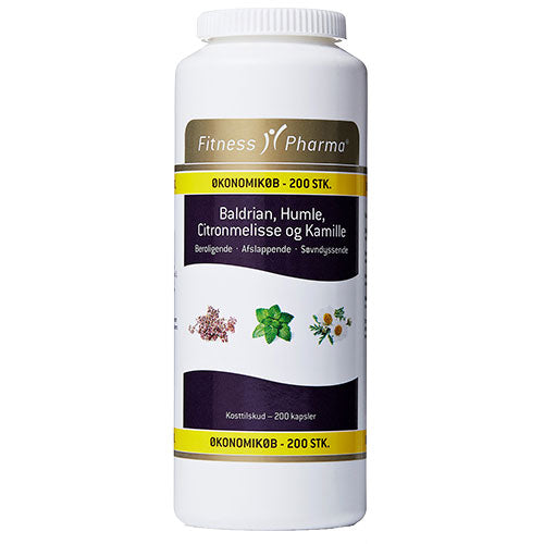 Fitness Pharma Baldrian Humle Citronmelisse