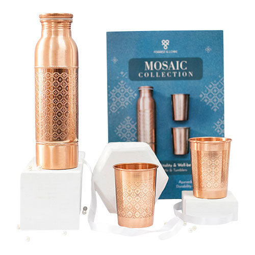 Forrest Love Kobber Gavesæt Mosaic 1x900ml 2x300ml
