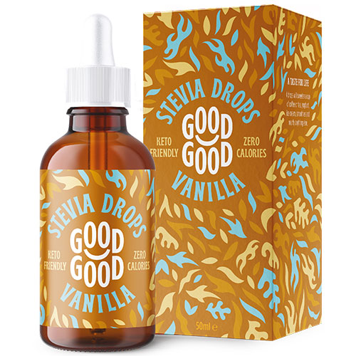 Good Good Stevia Dråber Vanilje