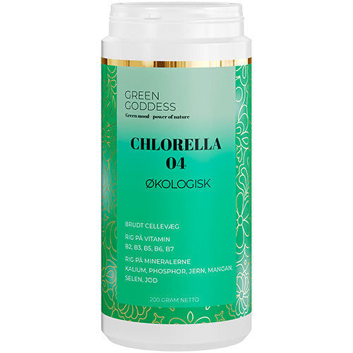 Green Goddess Chlorella 04 økologisk