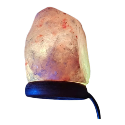 Himalaya Salt Lampe Pink Usb Skiftende Farver