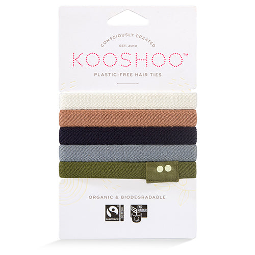 Kooshoo Hårelastikker Classic Plastikfri Stk