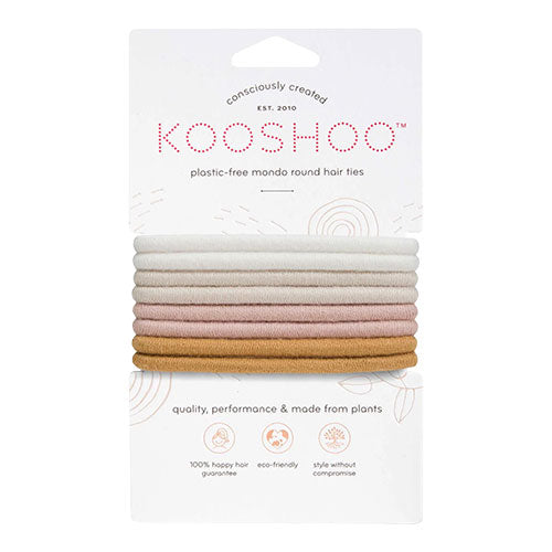 Kooshoo Hårelastikker Runde Golden Fibres Stk