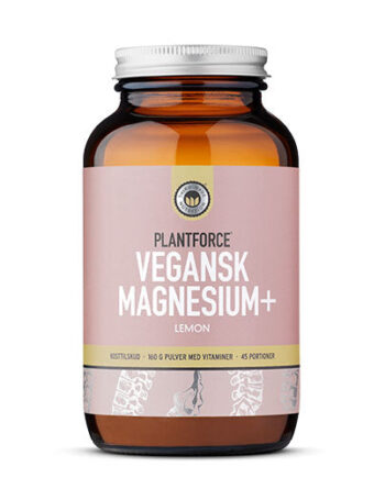 Magnesium  Vegansk Lemon Plantforce