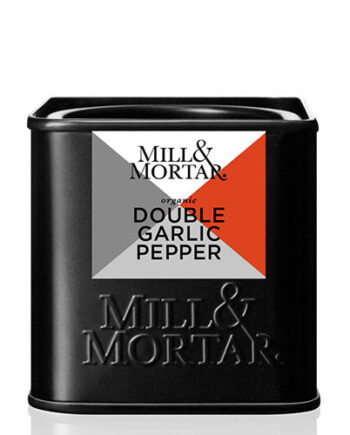 Mill   Mortar Double Garlic   Pepper  økologisk