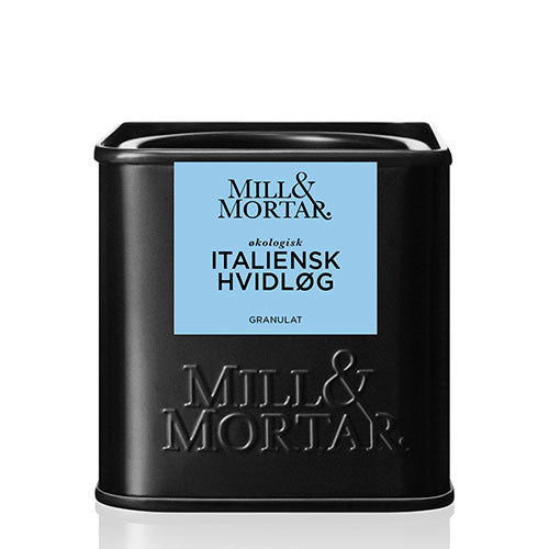 Mill Mortar Italiensk Hvidløg Granulat økologisk