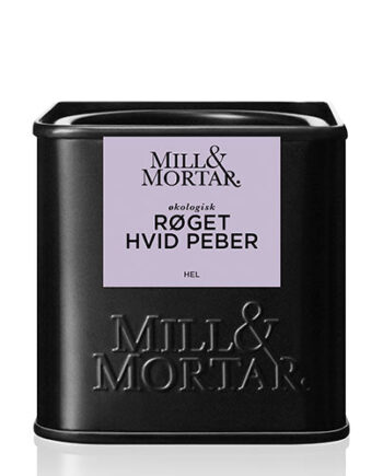 Mill   Mortar Røget Hvid Peber  økologisk