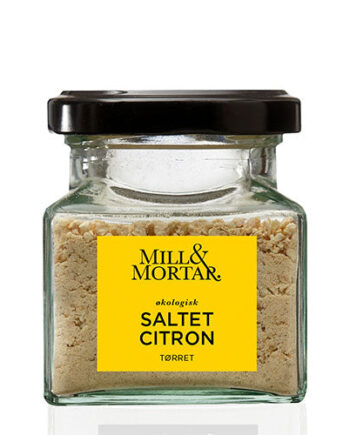 Mill   Mortar Saltet Citron  økologisk