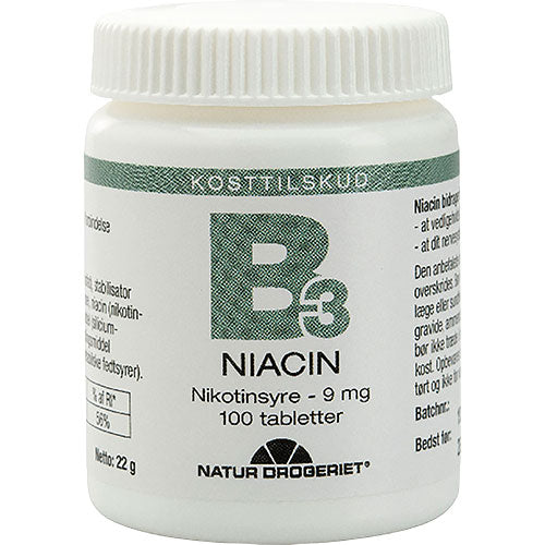 Natur-drogeriet B3 Niacin Nikotinsyre Mg