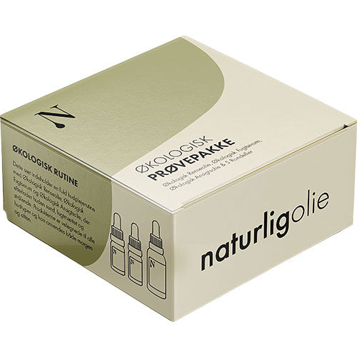 Naturligolie økologisk Prøvepakke Til Ansigtspleje