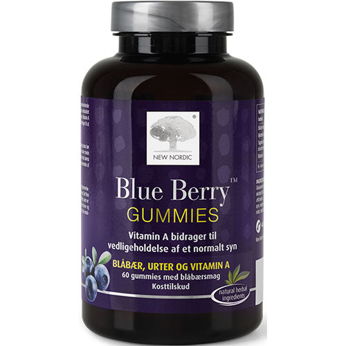 New Nordic Blue Berry Gummies