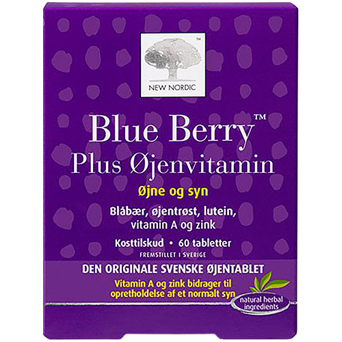 New Nordic Blue Berry Plus øjenvitamin