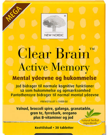 New Nordic Clear Brain Active Memory Mega