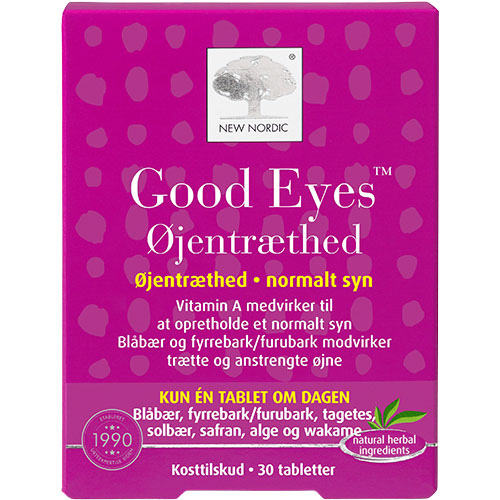 New Nordic Good Eyes øjentræthed