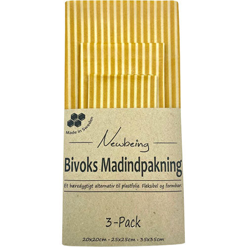 Newbeing Bivoks Madindpakning Gul