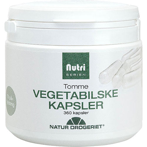 Nutri Serien Vegetabilske Kapsler Tomme