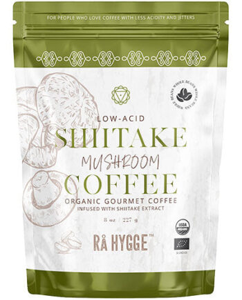 Rå Hygge Kaffe    Shiitake Svampeekstrakt- Hele Bønner  økologisk