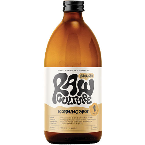 Raw Culture Kombucha Morning Shot økologisk
