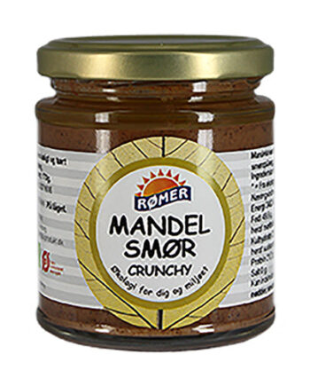 Rømer Mandelsmør Crunchy Glutenfri  økologisk