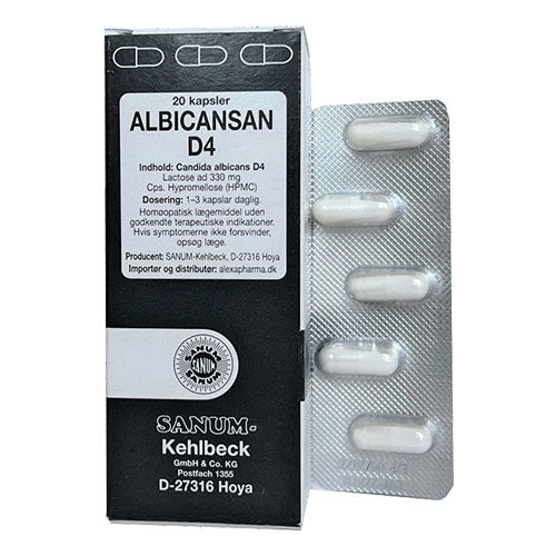 Sanum Albicansan Kapsler D4