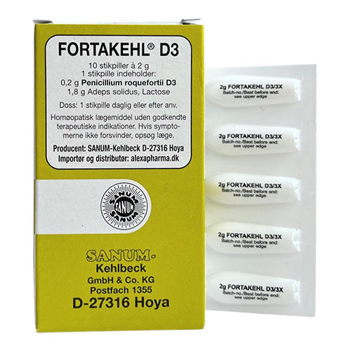 Sanum Fortakehl Stikpiller D3