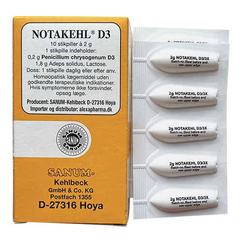 Sanum Notakehl Stikpiller D3