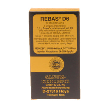 Sanum Rebas D6 Stikpiller 10 Stk