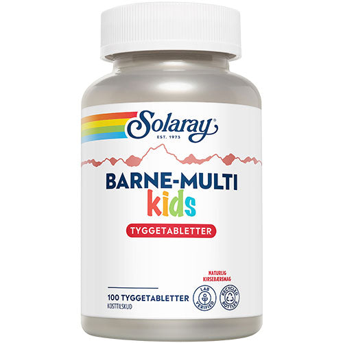Solaray Barne-multi Kids Tyggetabletter
