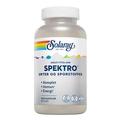 Solaray Spektro Multi-vita-min Med Urter Og Sporstoffer