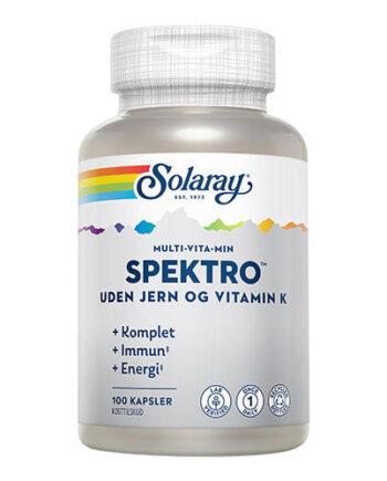 Solaray Spektro Multi-vita-min Uden Jern Og Vitamin