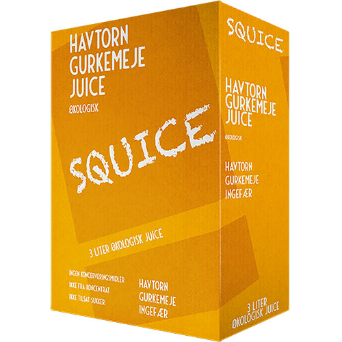 Squice Havtorn Gurkemeje Juice økologisk