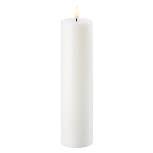 Uyuni Lighting Led Bloklys Nordic White Smooth 8x22 Cm