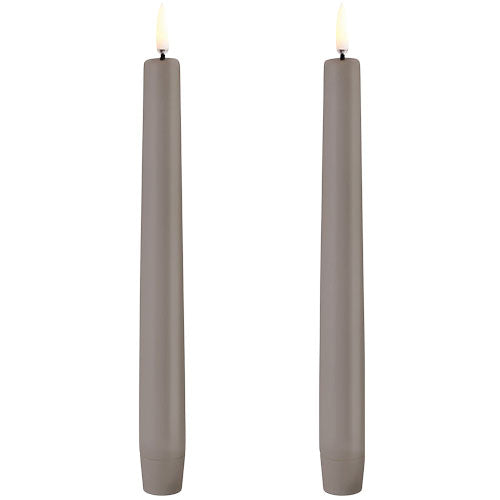 Uyuni Lighting Led Kronelys Sandstone Smooth -pack 3x20