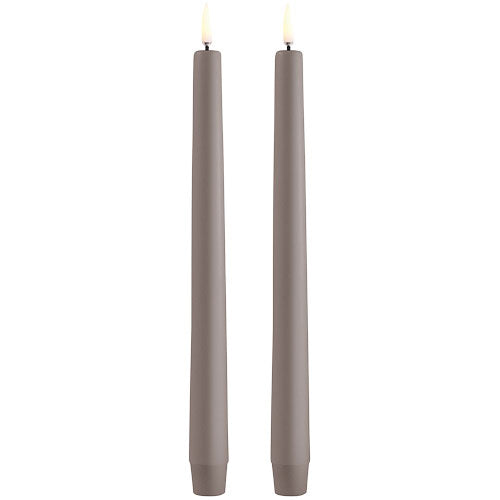 Uyuni Lighting Led Kronelys Sandstone Smooth -pack 3x25