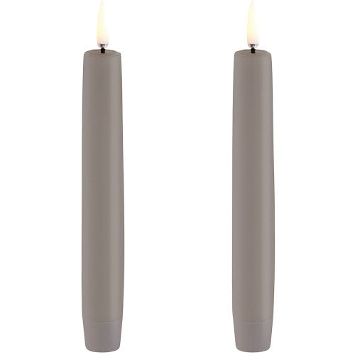 Uyuni Lighting Led Kronelys Sandstone Smooth -pack 3x15