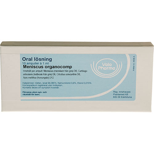 Vala Pharma Meniscus Organocomp