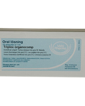 Vala Pharma Triplex Organocomp