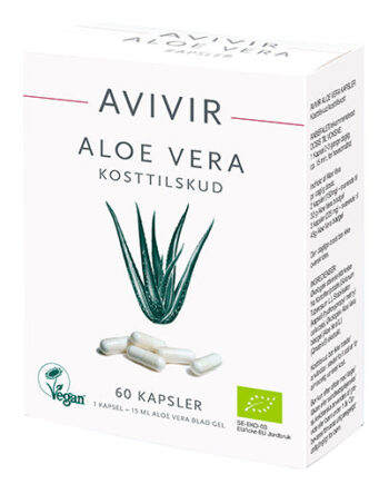 - Veganskavivir Aloe Vera Kapsler  økologisk