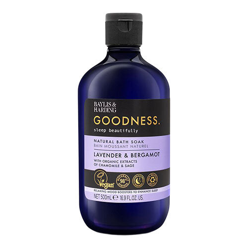 - Veganskbaylis Harding Goodness Sleep Lavender Bergamot Natural Bath Soak
