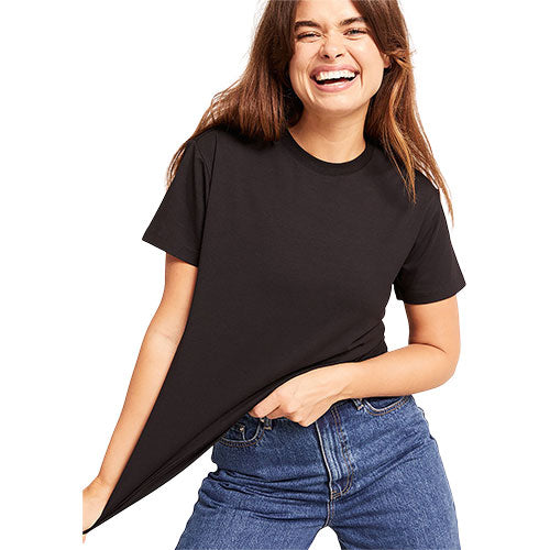 - Veganskboody Women 39 Classic Crew Neck -shirt Sort Str