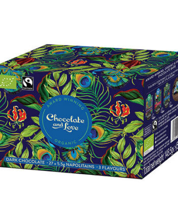 - Veganskchocolate And Love Rich Dark Ballotin æske 27x5   Gr   Var   økologisk