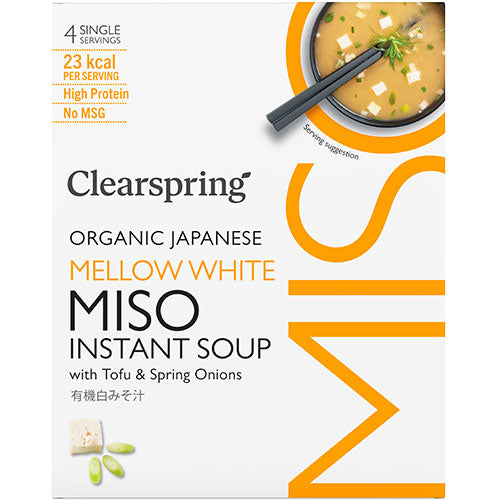 - Veganskclearspring Instant Misosuppe Hvid Tofu økologisk