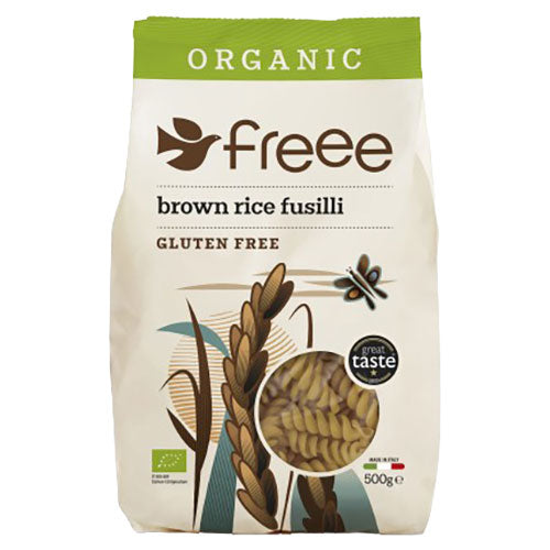 - Veganskdoves Farm Brun Ris Fusilli Skruer økologisk
