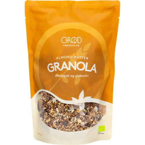 - Veganskgrød Almond Butter Granola økologisk