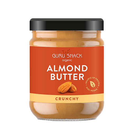 - Veganskguru Snack Almond Butter Crunchy økologisk