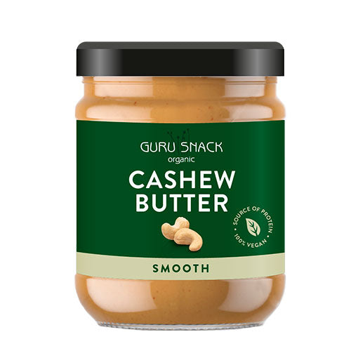 - Veganskguru Snack Cashewnøddesmør Smooth økologisk