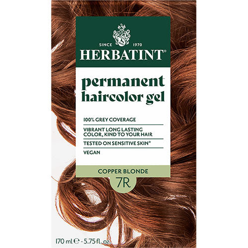 - Veganskherbatint 7r Hårfarve Copper Blonde