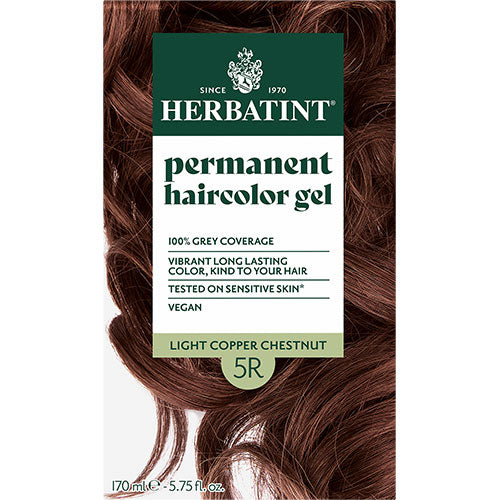 - Veganskherbatint 5r Hårfarve Light Copper Chestnut