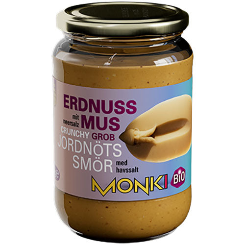 - Veganskjordnøddesmør Crunch Monki