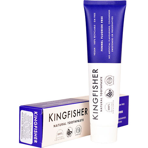 - Veganskkingfisher Toothpaste Tandpasta Fennikel Fluor